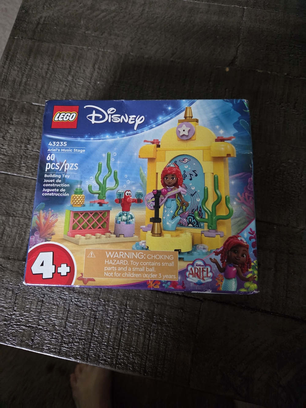 LEGO Disney Ariel Music Stage - Yellow, Pink, Green, Blue NIB